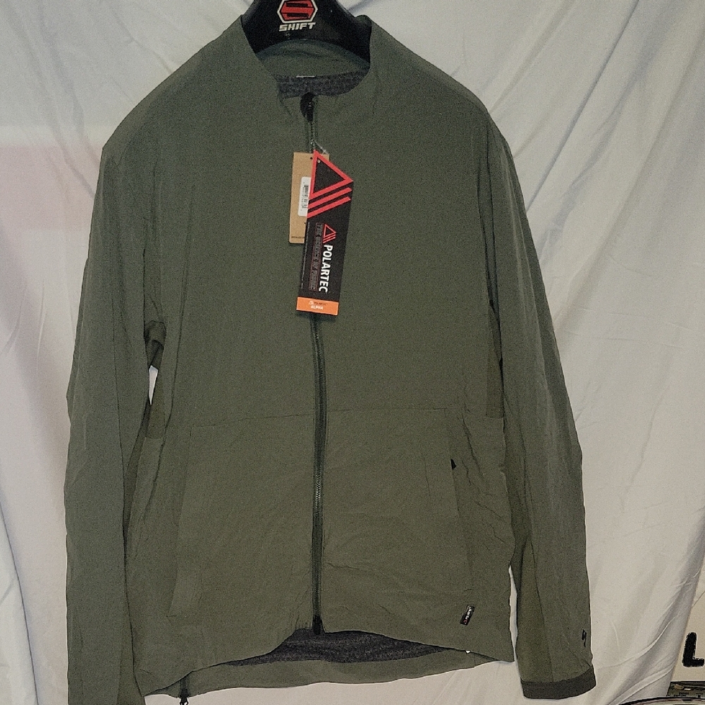 New Mens Medium Cycling Jacket Baggy Fit Fleece Insulated Road Mtn Mtb Gravel